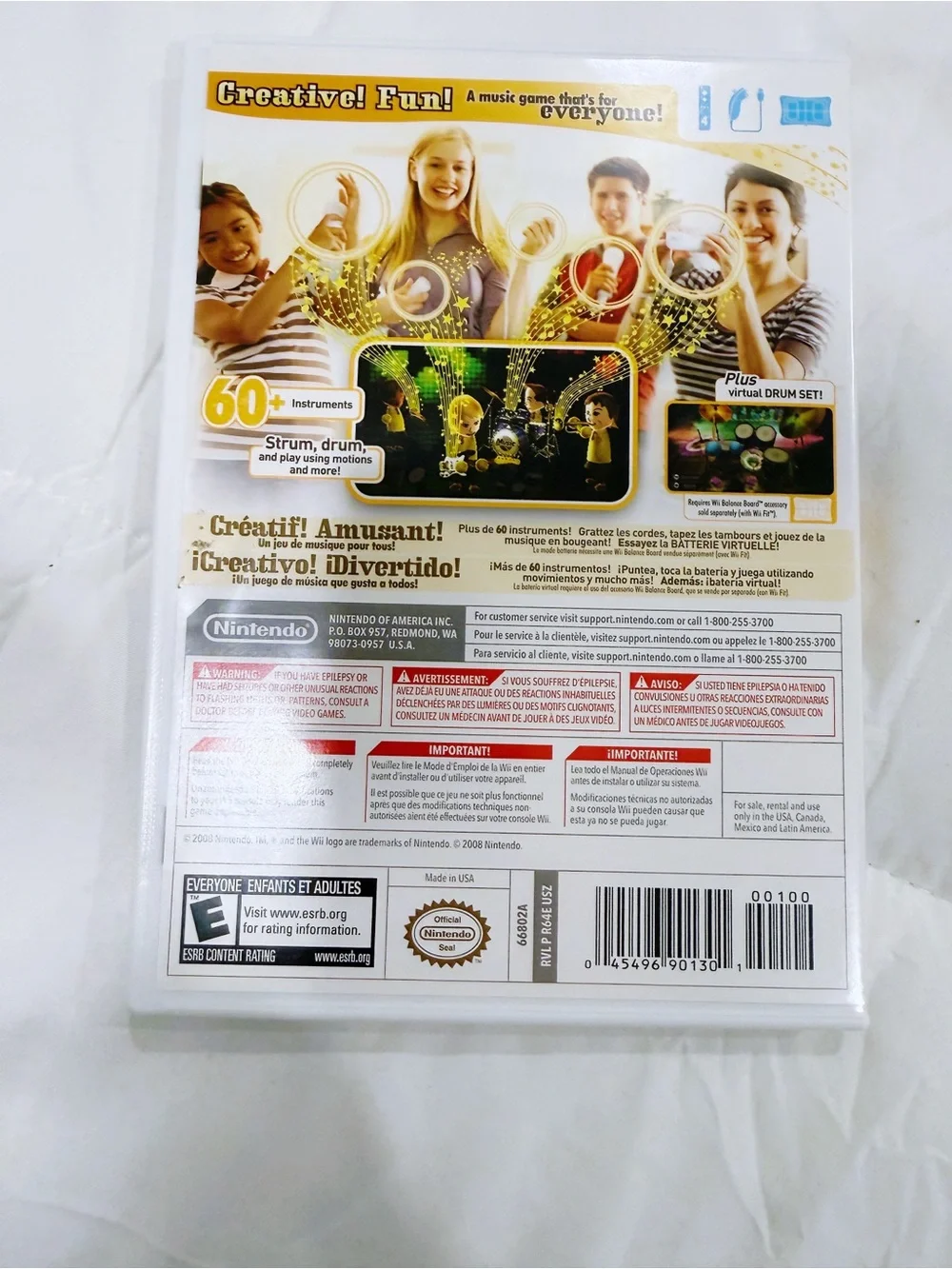 Wii Music Game For Nintendo